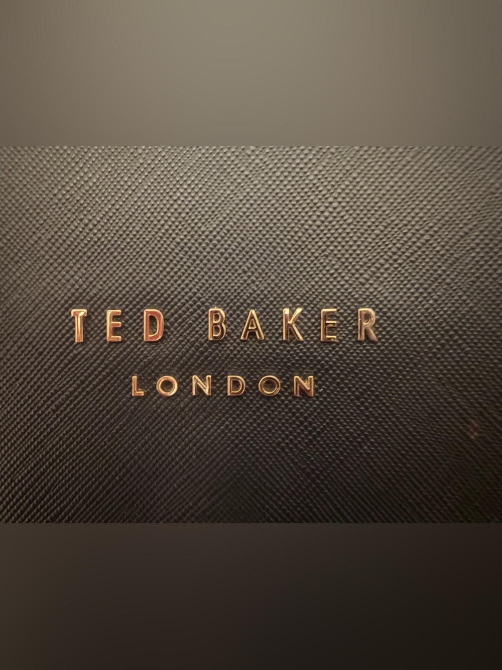 Ted Baker Navy Floral Drawstring Backpack - Picture 2 of 2